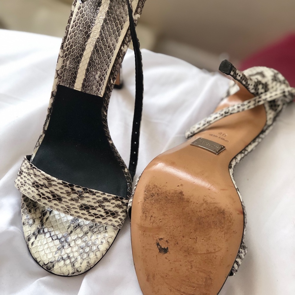 Michael Kors Collection Python Heels - Picture 3 of 4